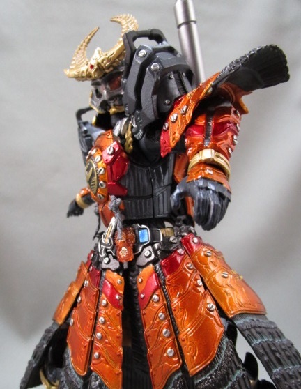 玩具レビュー S.I.C. 仮面ライダー鎧武 カチドキアームズ - 金の