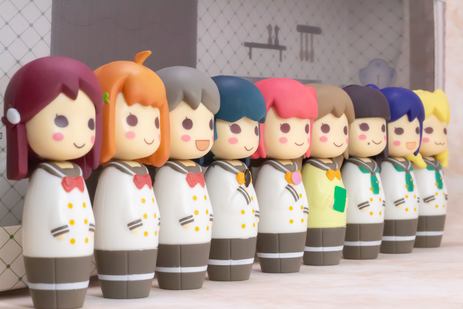 Aqours ドールフィギュアスタンプ 豪華セット ラブライブ！シリーズ