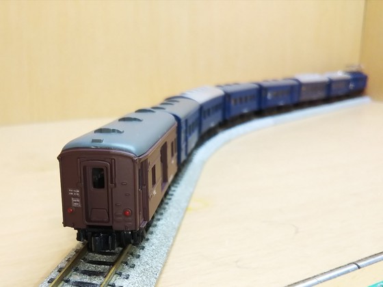 Bトレ マニ36と夜汽車 - 空を読む