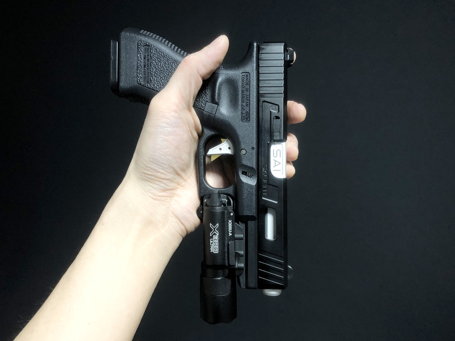 Glock 17 カスタム gen.3 X300Uレプリカ 東京マルイ Glock 17 カスタム