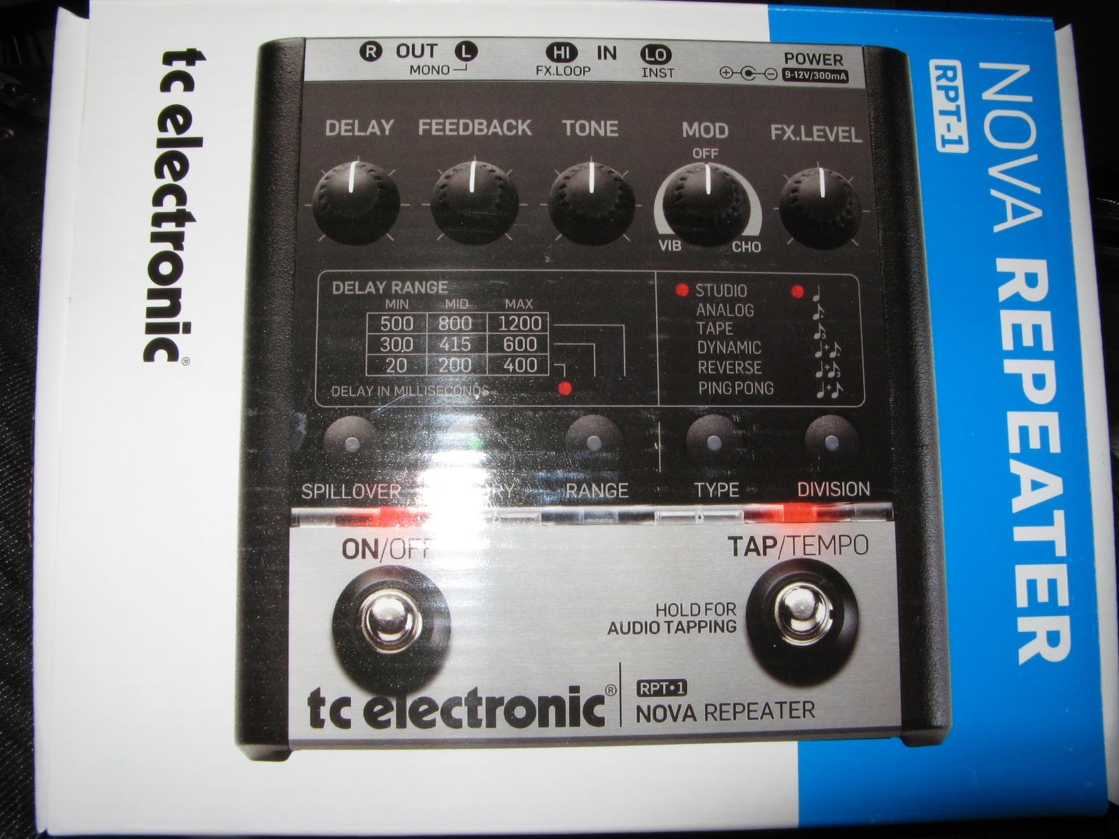 tc electronic NOVA Repeater - ギターとビブラートと音符の日々