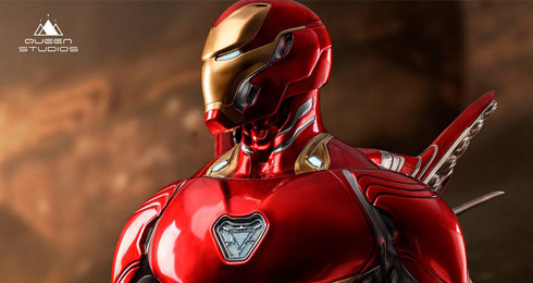 アイアンマン・マーク50マーベル クイーン・スタジオ スタチュー 1/2