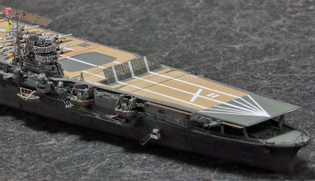 HIGH-GEARedの模型と趣味の日常 1/700航空母艦『翔鶴』完成
