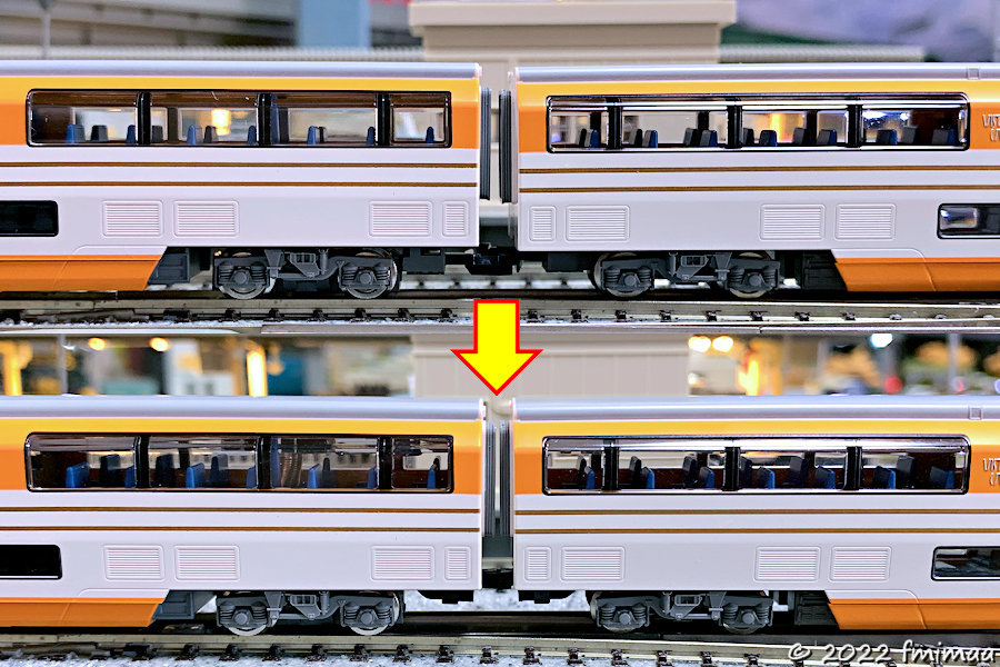 近鉄30000系ビスタEX新塗装＋22600系 鉄道模型 近鉄30000系ビスタEX新