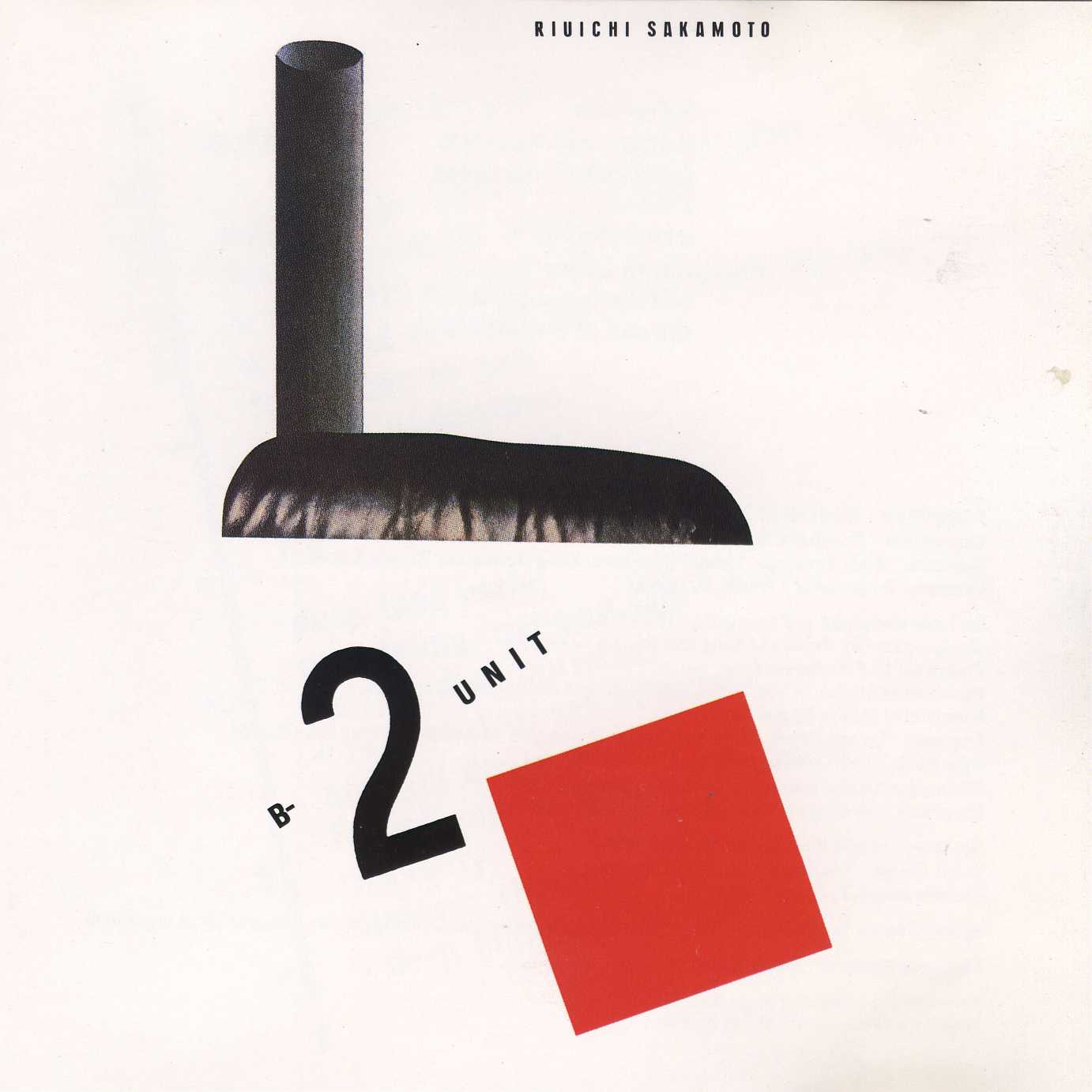 超レア】坂本龍一／千のナイフ B-2 UNIT ウォー・ヘッド バンドスコア