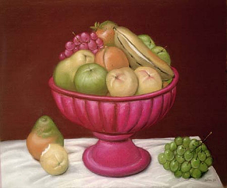 絵画『フルーツ』ヘイ平山画
