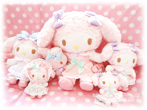 △△ マイメロディ ぬいぐるみマスコット ロリータおめかしシリーズ 2014