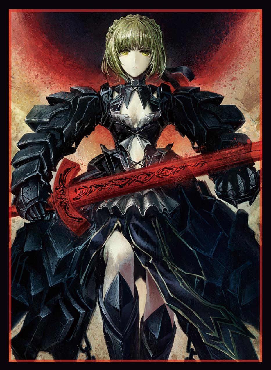 FGO ジャンヌオルタ ジャンヌダルク 混沌の女神様 光るプレイマット
