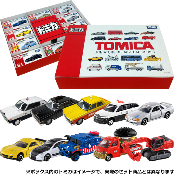 トミカトミカショップ限定8台まとめセット