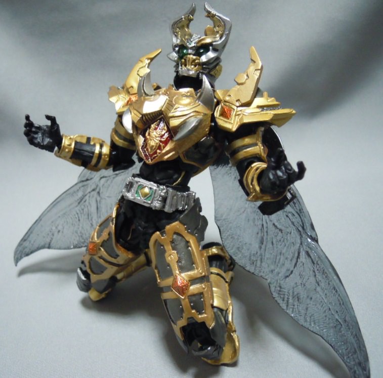 SIC仮面ライダーギャレン キングフォーム レビュー】 バンダイ