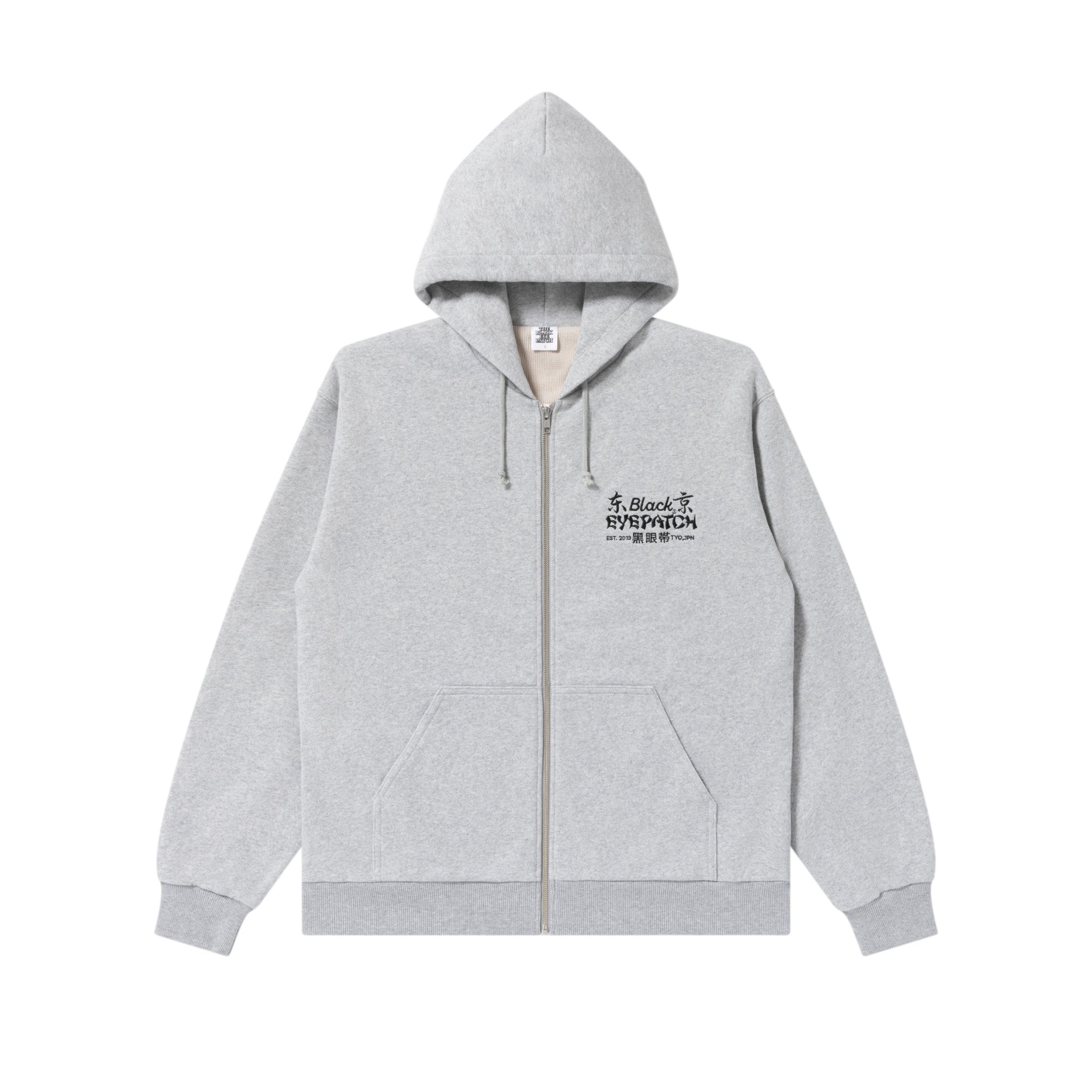 美波【PREMIUM☆APPAREL】373 ZIPUP HOODIE GRAY 美波【PREMIUM