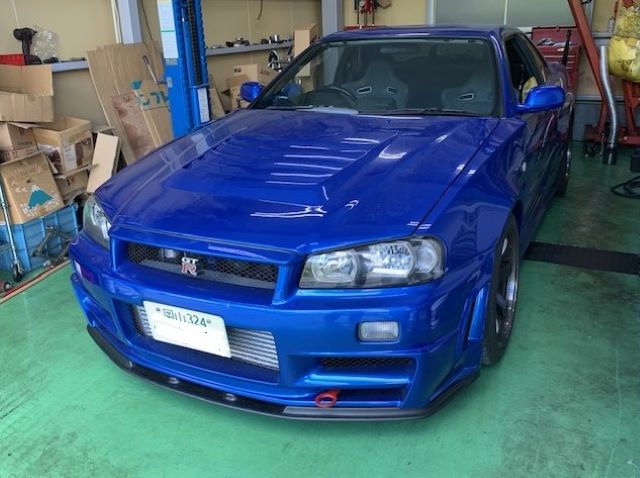 ☆超希少 グローバル オート R34 GT-R 用 ディフューザー リーフレット