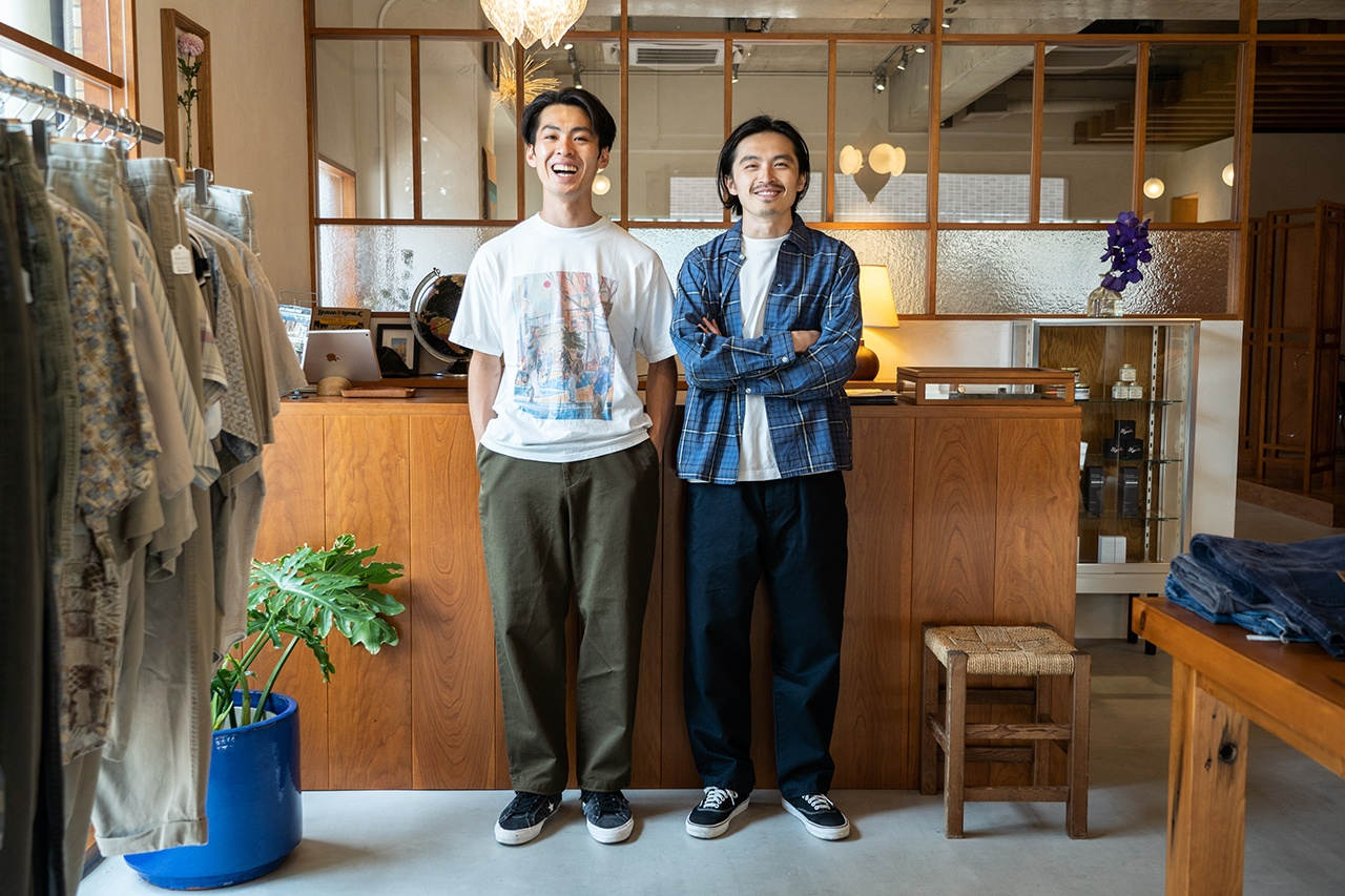 UNDER THE SUN×BLUE LUG PWA BIKE CHINO