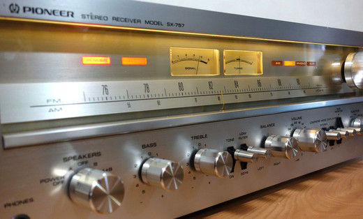 即日発送❗️美品✨PIONEER SX-757 ステレオレシーバー 通電確認済