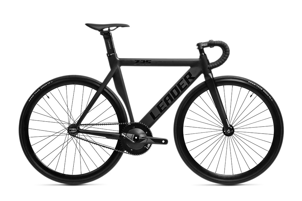 猫富士様用：運賃込】LEADER735 ピストバイク マーブル×ラメ 猫富士様