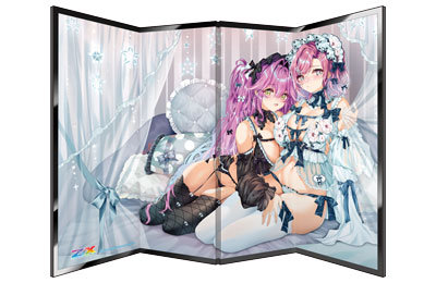BOL限定】Z/X -Zillions of enemy X- 屏風「ゆたか＆フレデリカ