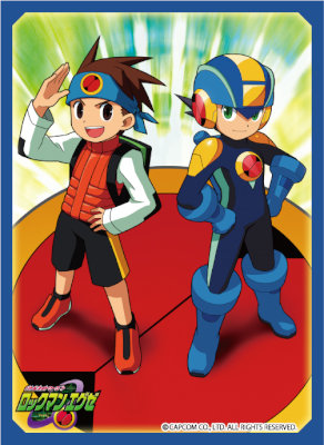 ブロッコリーキャラクタースリーブ ロックマン エグゼ「熱斗