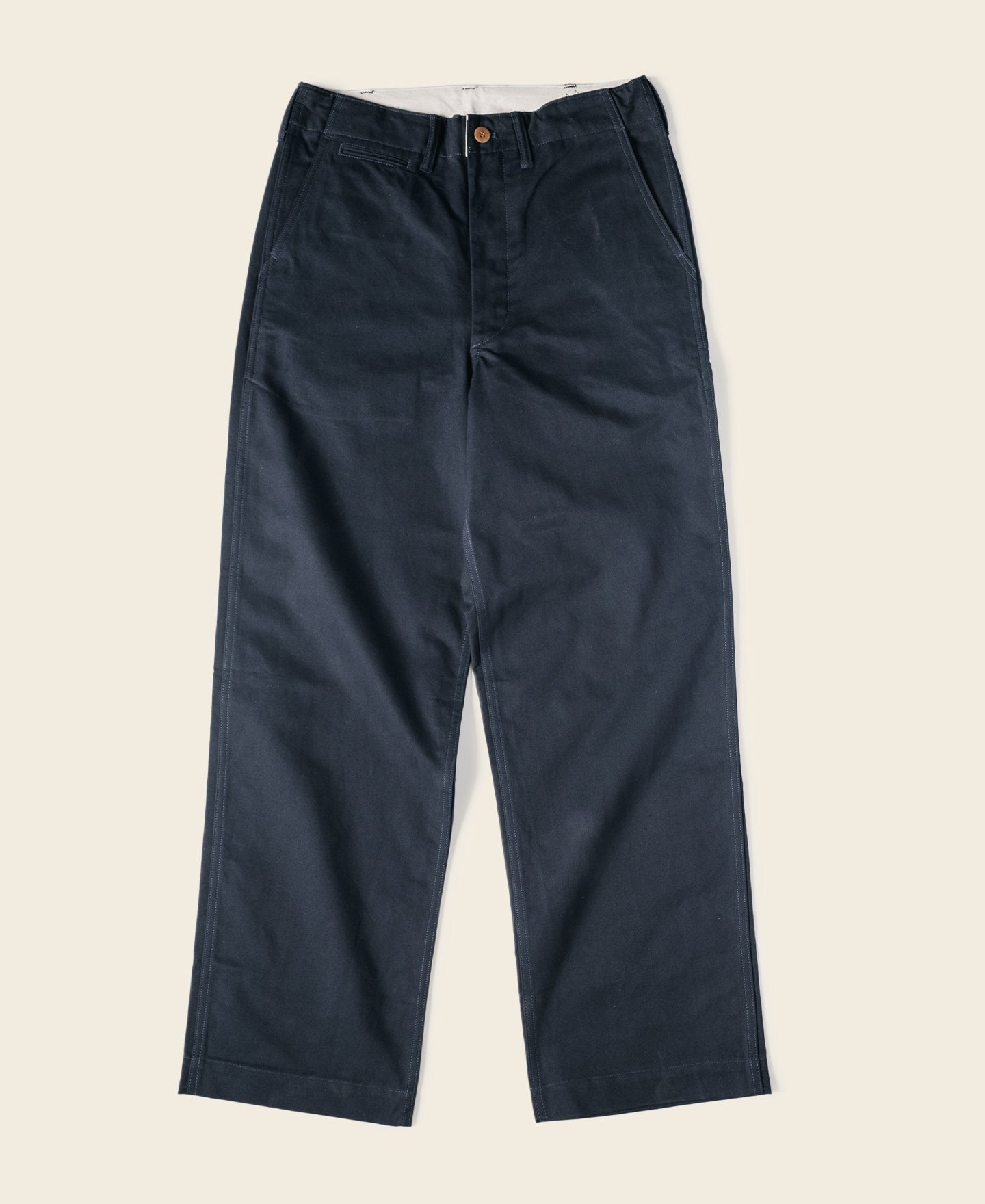Double RL『COTTON OFFICER'S CHINO』(NAVY) Officer Chino - Military