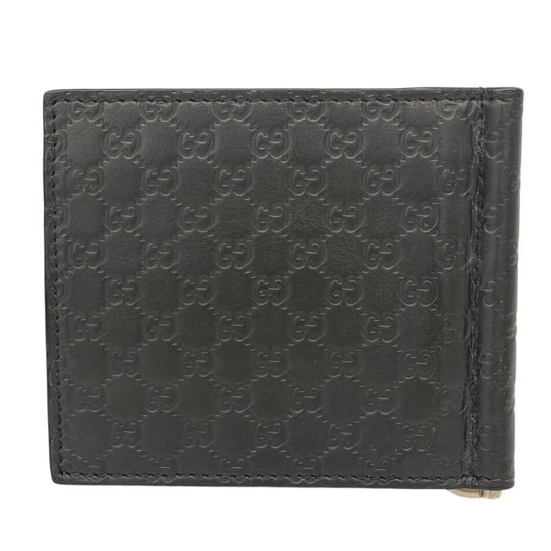 GUCCI】グッチ マイクログッチシマ 札入れ 544478 二つ折り財布 レザー