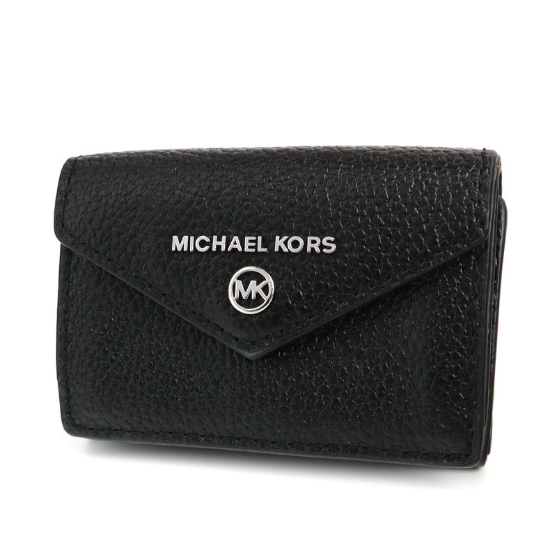 Brandol / MICHAEL KORS マイケルコース 三つ折り財布 ブラック