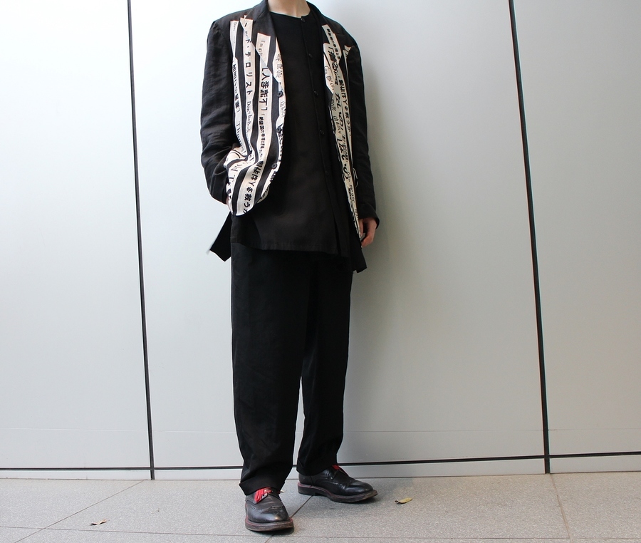 YOHJI YAMAMOTO(山本耀司)話題のアイテム｢着る服ないの｣シリーズが入荷