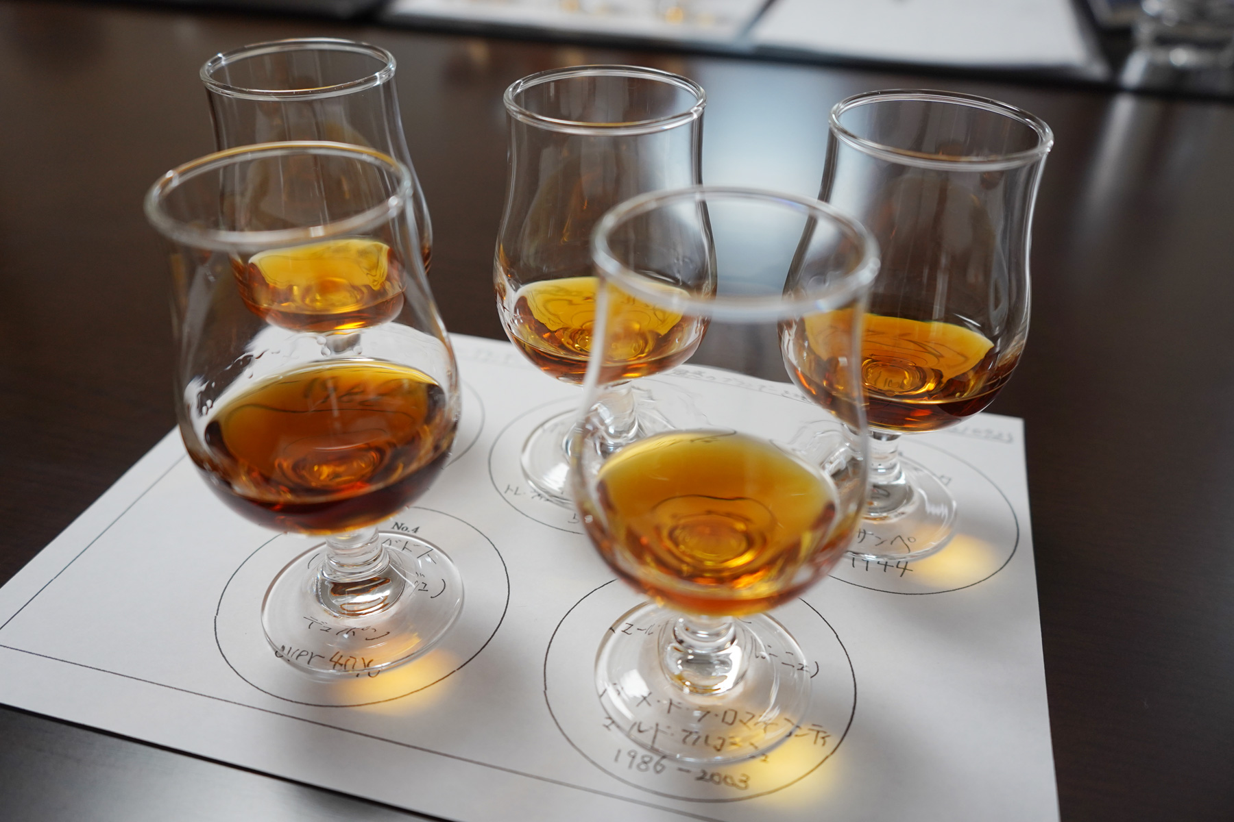 生まれ年ロマネコンティ1986年のマールを頂くブランデーセミナー