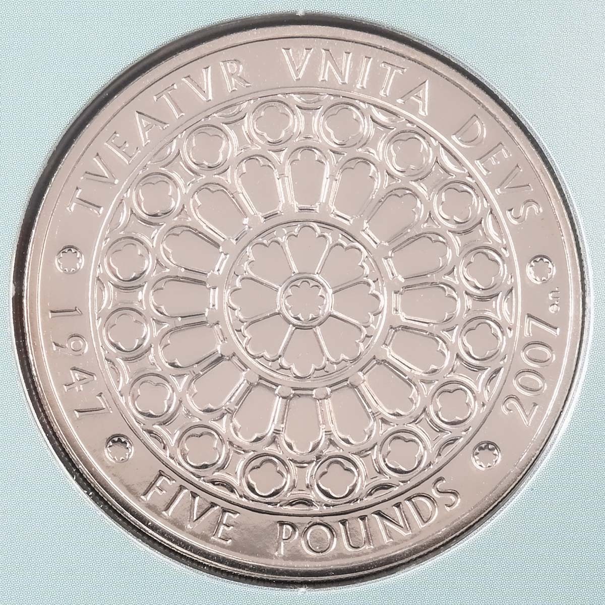 BU 2007 Diamond Wedding £5 In Royal Mint Folder | The Britannia