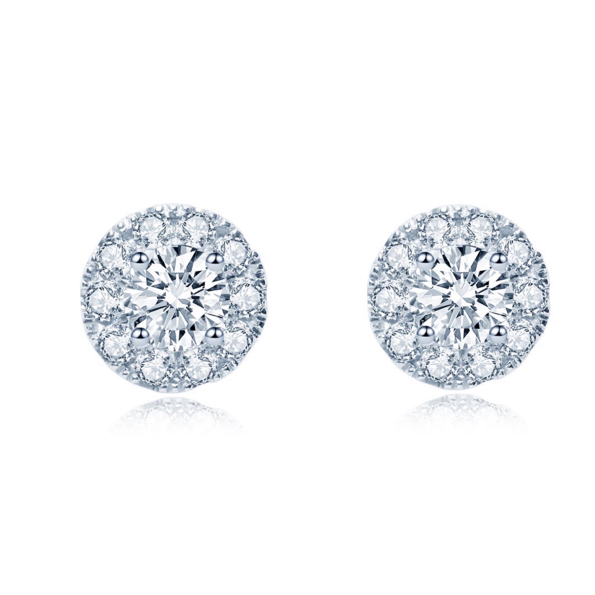 ラウンド ハーモニアル ヘイロー ピアス ER154 – Brillar