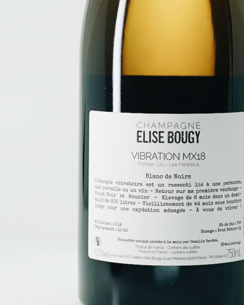 ELISE BOUGY VIBRATION MX19 PREMIER CRU – BUBBLE BISTROT by Martins