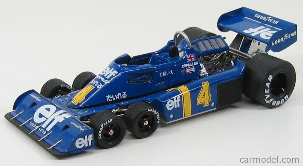 TSM 1/18 タイレル P34 Tyrrell silverstone#3 TSM 1/18 タイレル P34