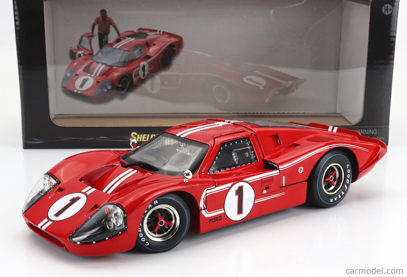 シェルビーコレクダブルズ 1/18 1966 フォードGT40 Mk2 #2 1966 Ford