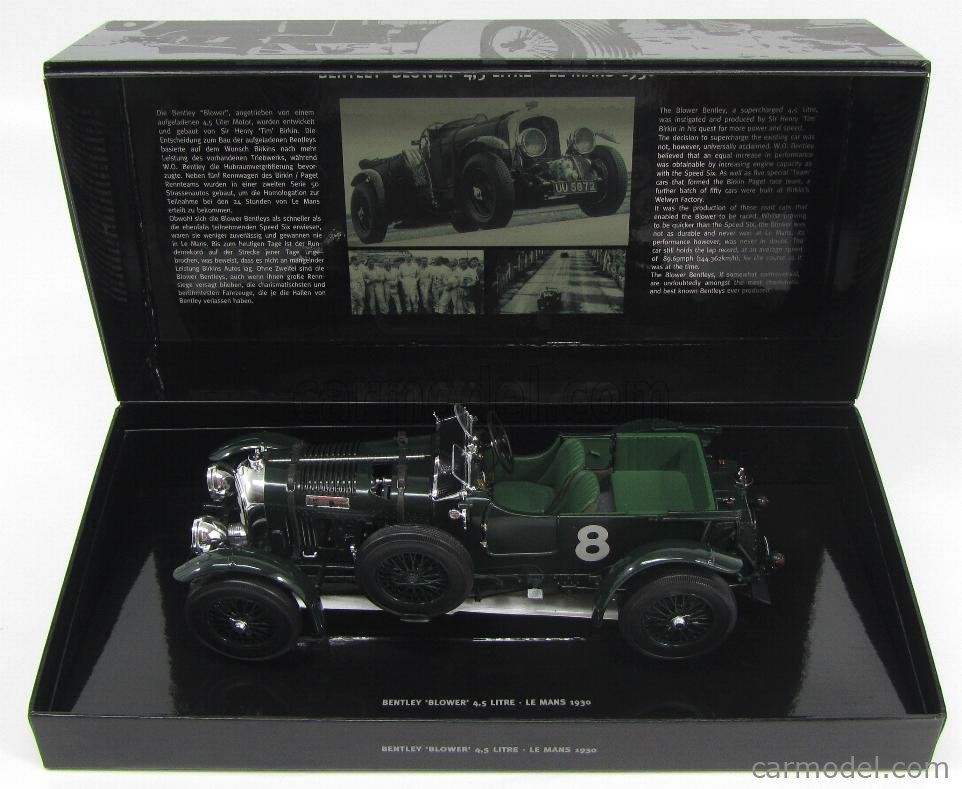 MINICHAMPS ベントレーブロワー4.5L ルマン 1930 1/18 Bentley Blower