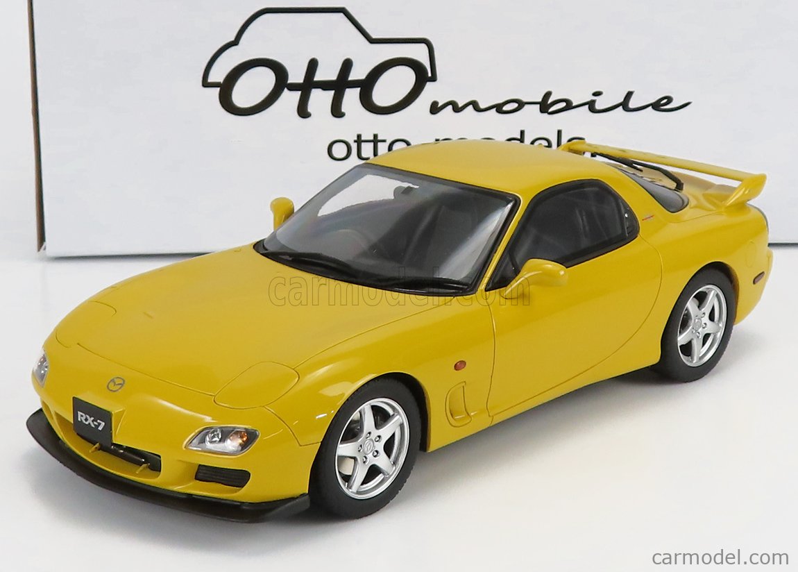新品・未開封品】OttO mobile 1/18 RX-7 FDイエロー otto mobile