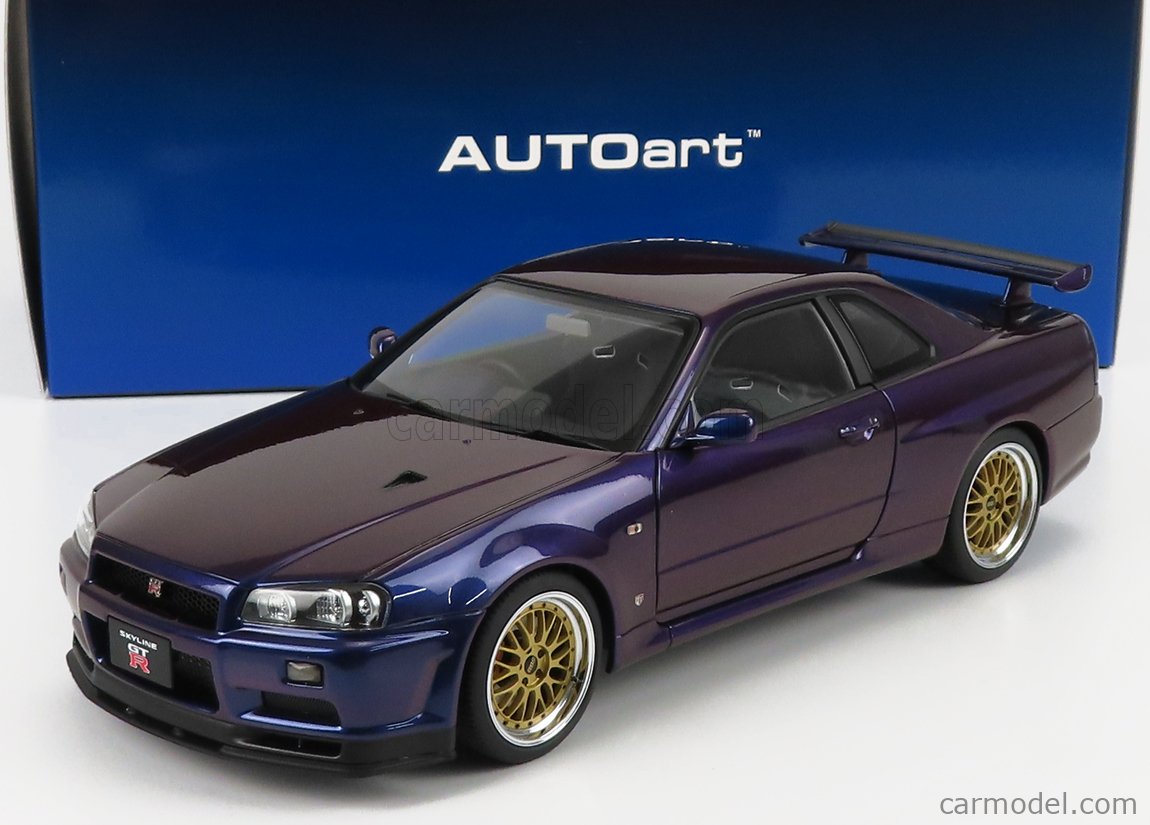 オートアートNISSAN SKYLINE GT-R (R32) 1:18 オートアート 日産