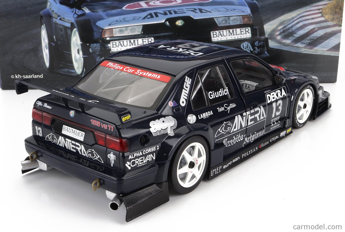 ミニカー 1/18 HPI Alfa Romeo 155 V6 TI #7 DTM ミニカー 1/18 HPI Alfa