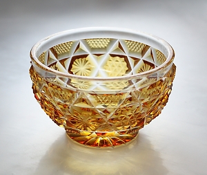 薩摩切子 向付鉢 小鉢｜しょうほう 頌峰【光輝くきらめき】