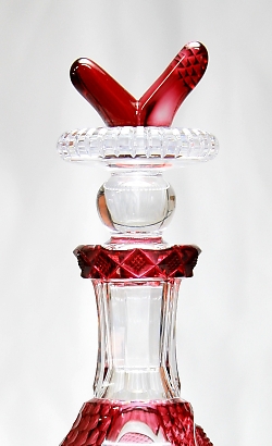 薩摩切子 デキャンタ 酒瓶 ラグジュアリー｜しょうほう 頌峰【ガラス