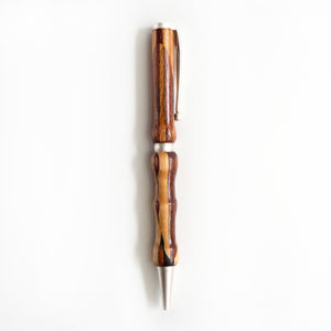 剛腕 寄木デザインが秀逸な「木製ボールペン」 – By Emotion