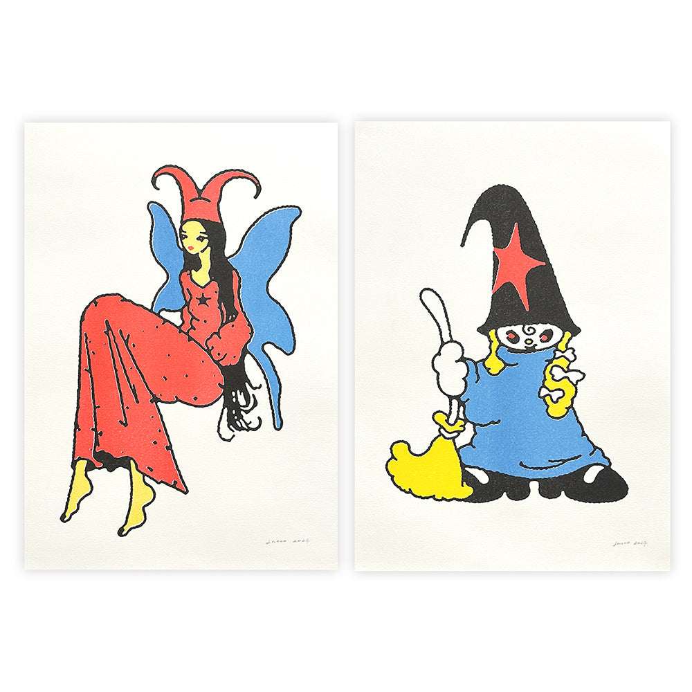 山根慶丈 yoshitake yamaneシルクスクリーン 版画 鏖 / Minagoroshi