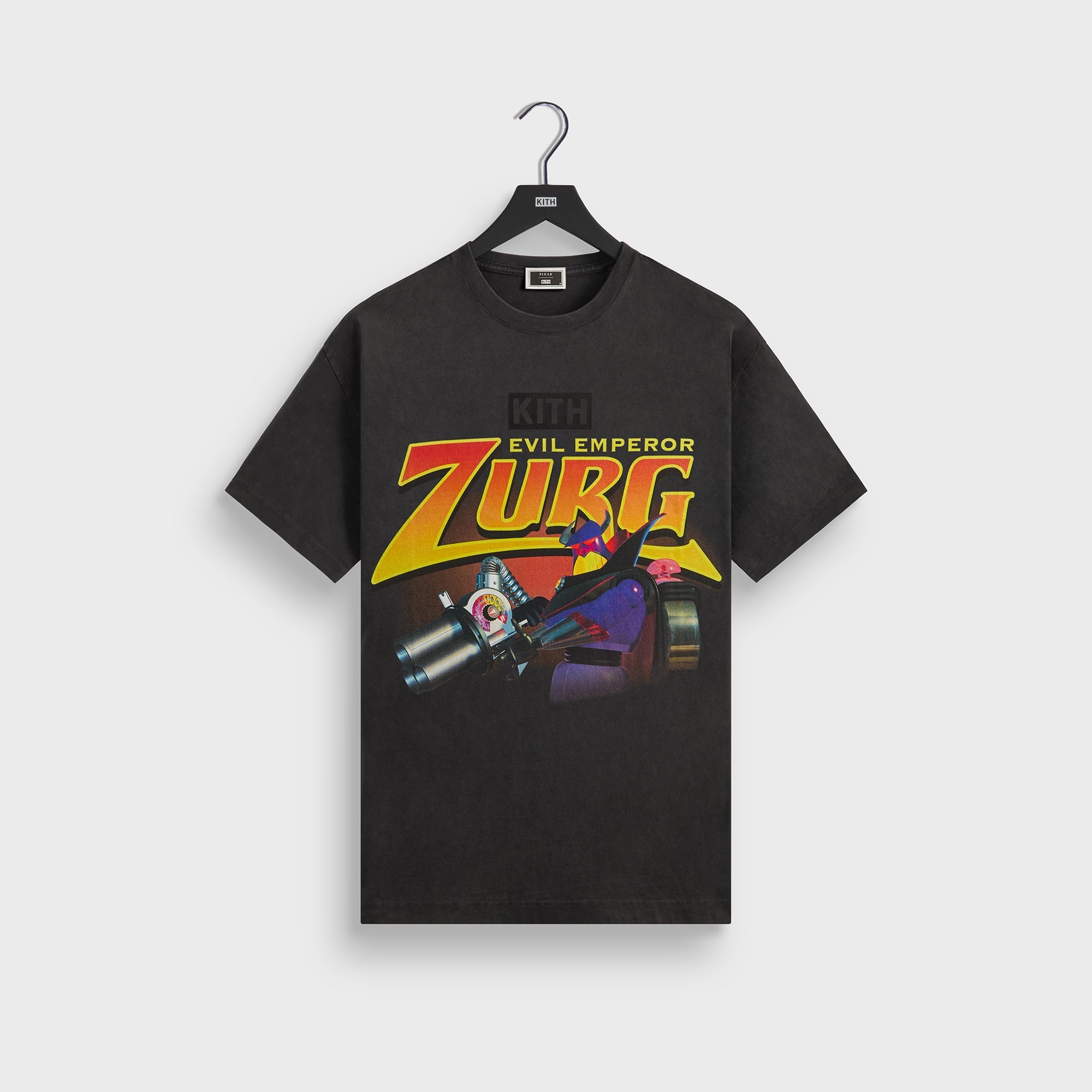 Disney | Kith for Pixar Zurg Vintage Tee - Black – Kith Canada