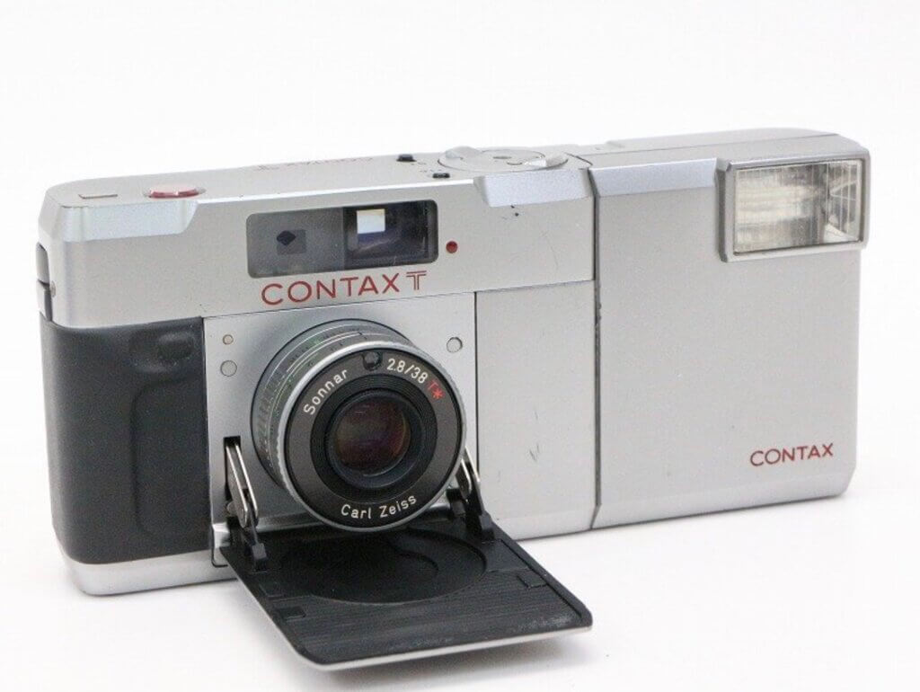 コンタックス CONTAX T2 チタンシルバー フィルム コンパクトカメラ