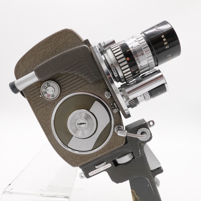 Sankyo 8-R 8R Double 8mm Camera - CameraCrate.com - Super 8 & 8mm