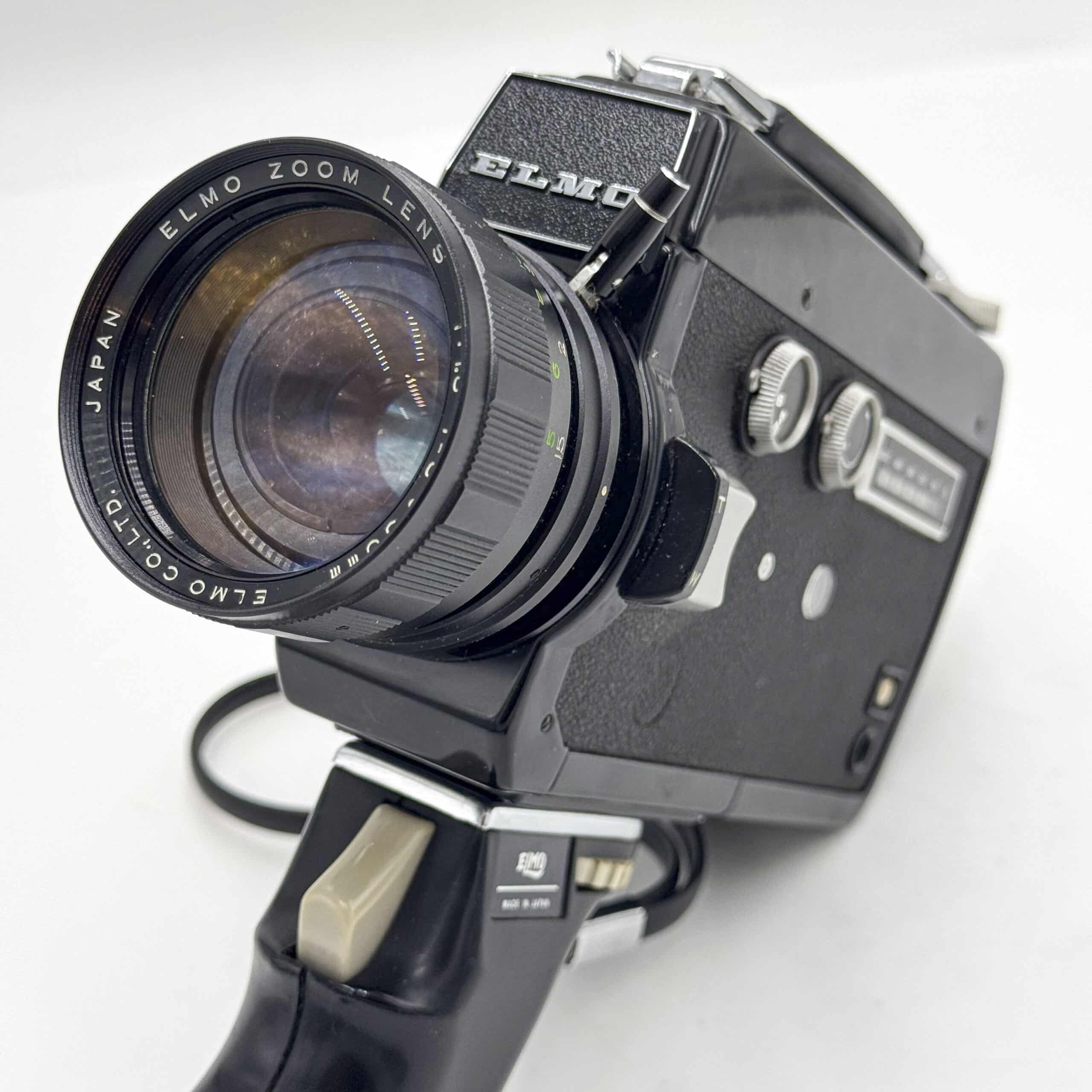 Elmo 106 Black Super 8 Camera - CameraCrate.com - Super 8 & 8mm