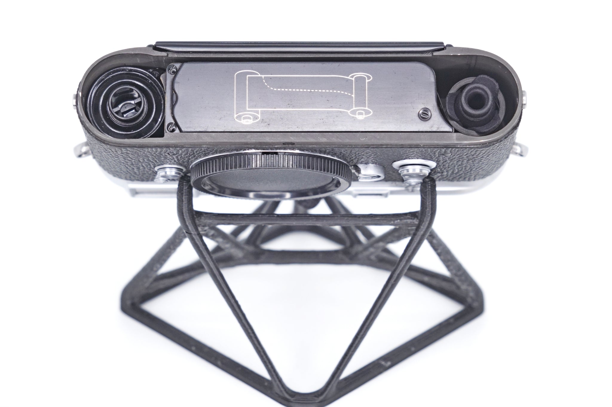 3D Printed Quick Loading Take-up Spool for Leica MD M1 M2 M3