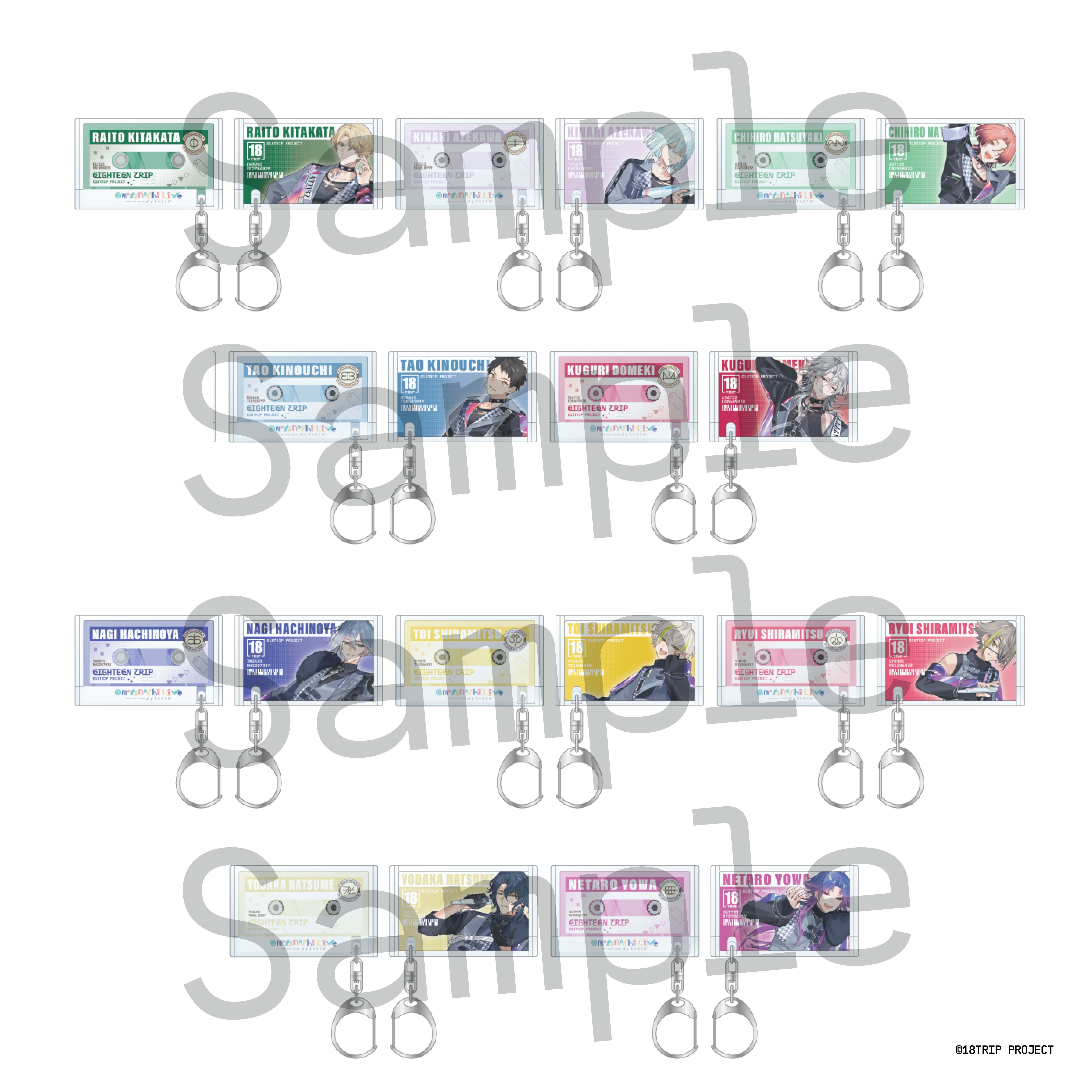 あく太 18is 缶バッジ 18TRIP エイトリ グッドラック 缶バッジ 五十竹