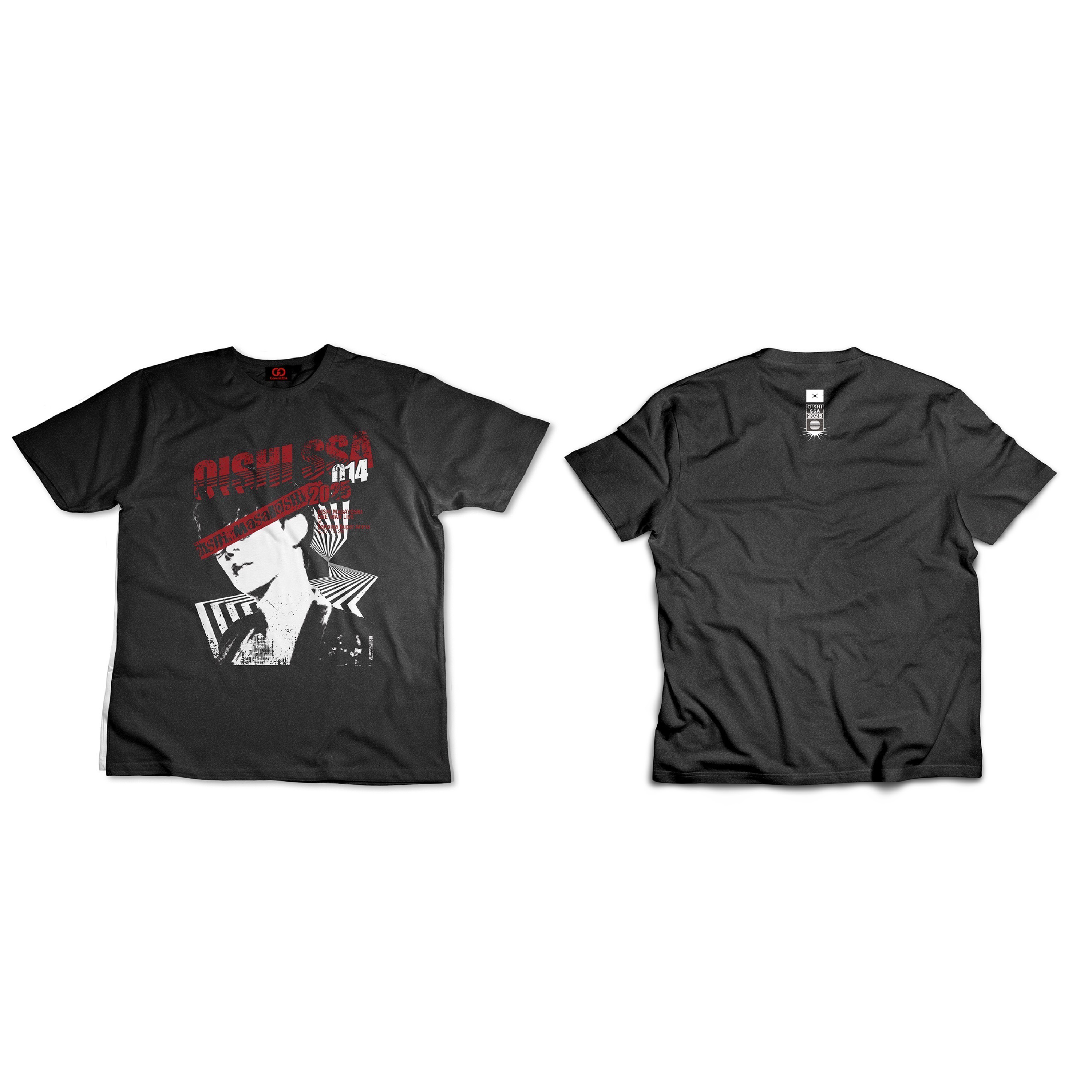 Generic.014】Tシャツ PIGMENT BLACK （オーイシSSA 〜オーイシ