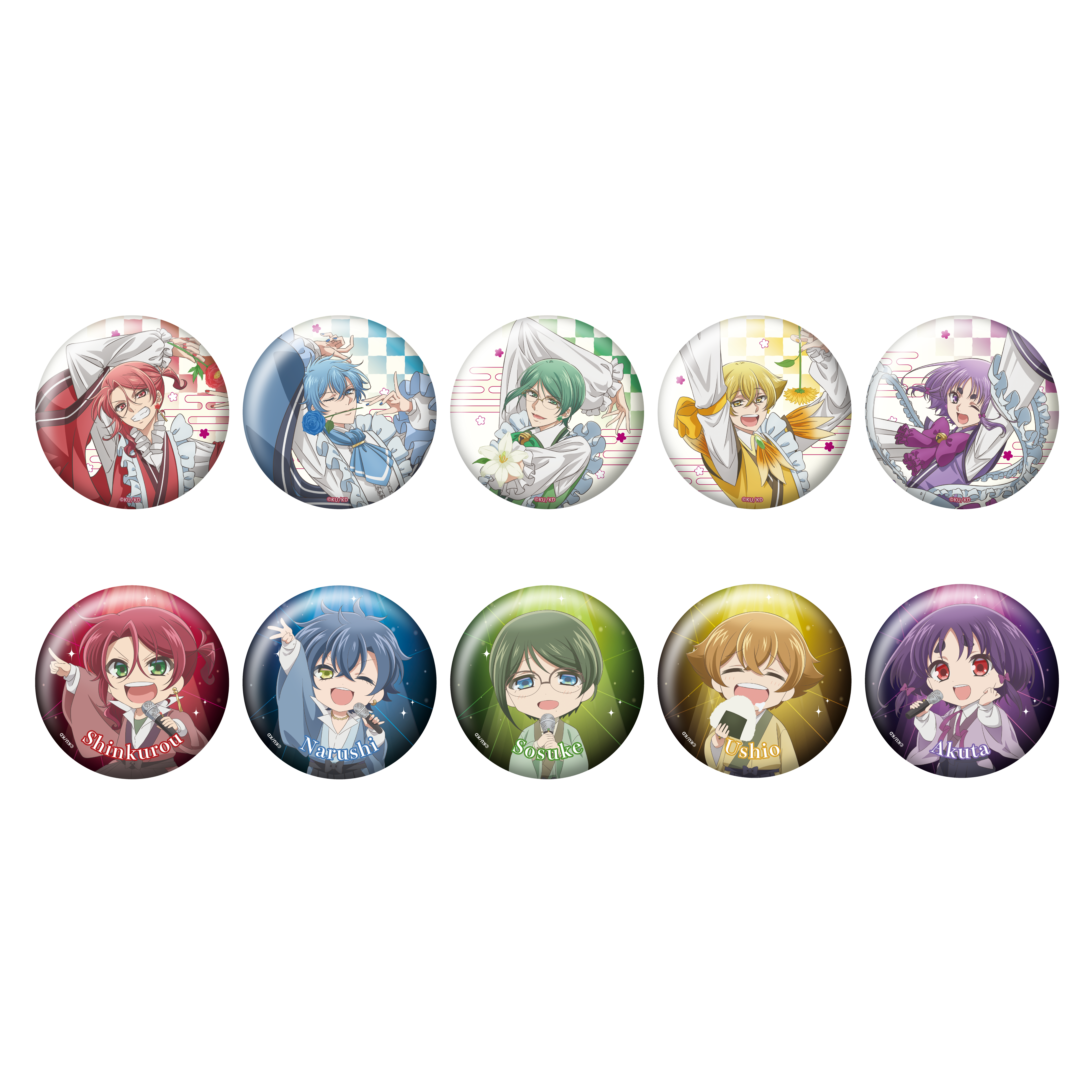 ミセカイランダム缶バッチ(Misekai 2nd Oneman Live「深世界」) | きゃにめ