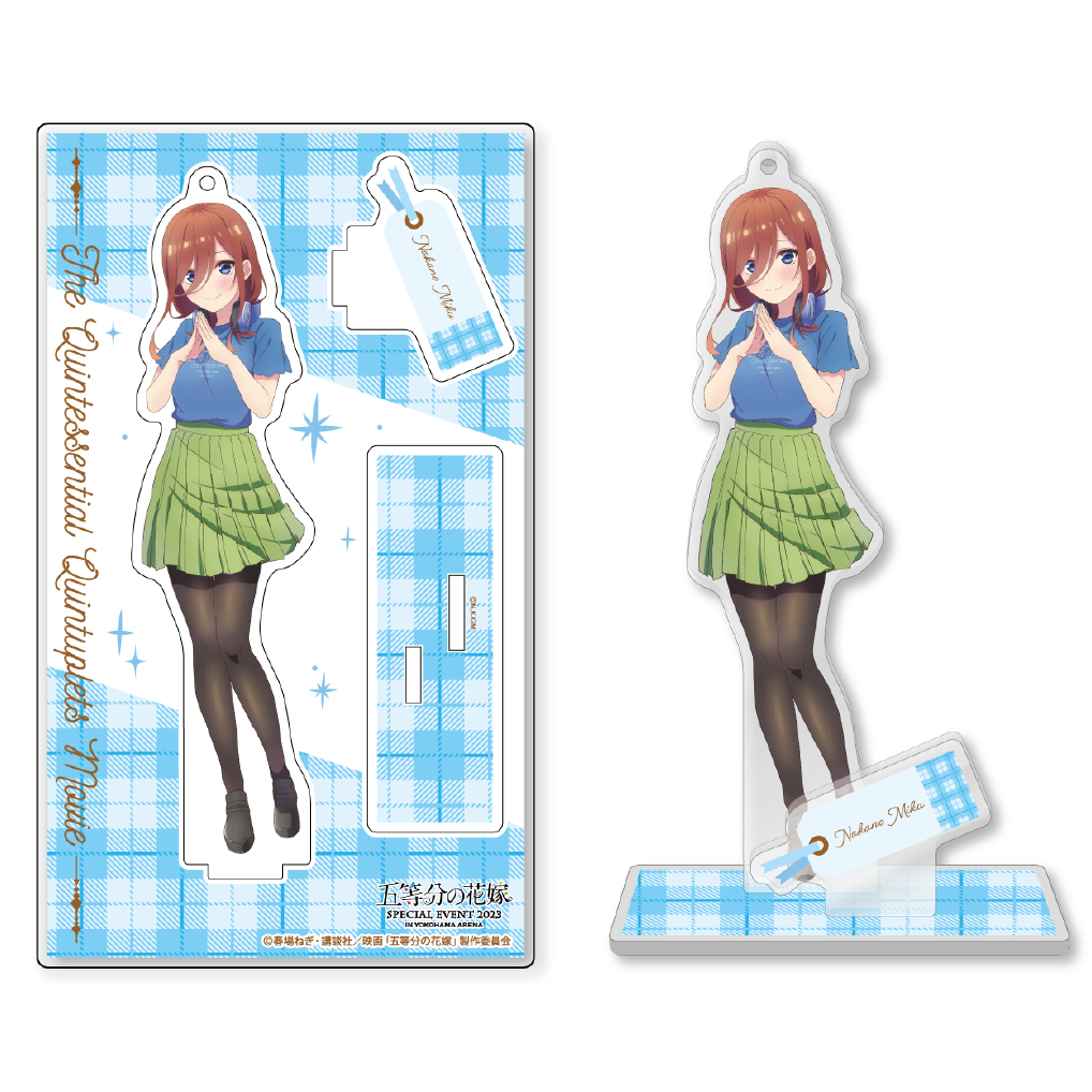 ラス1】五等分の花嫁 横浜アリーナ アクリルスタンド 全種セット ラス1