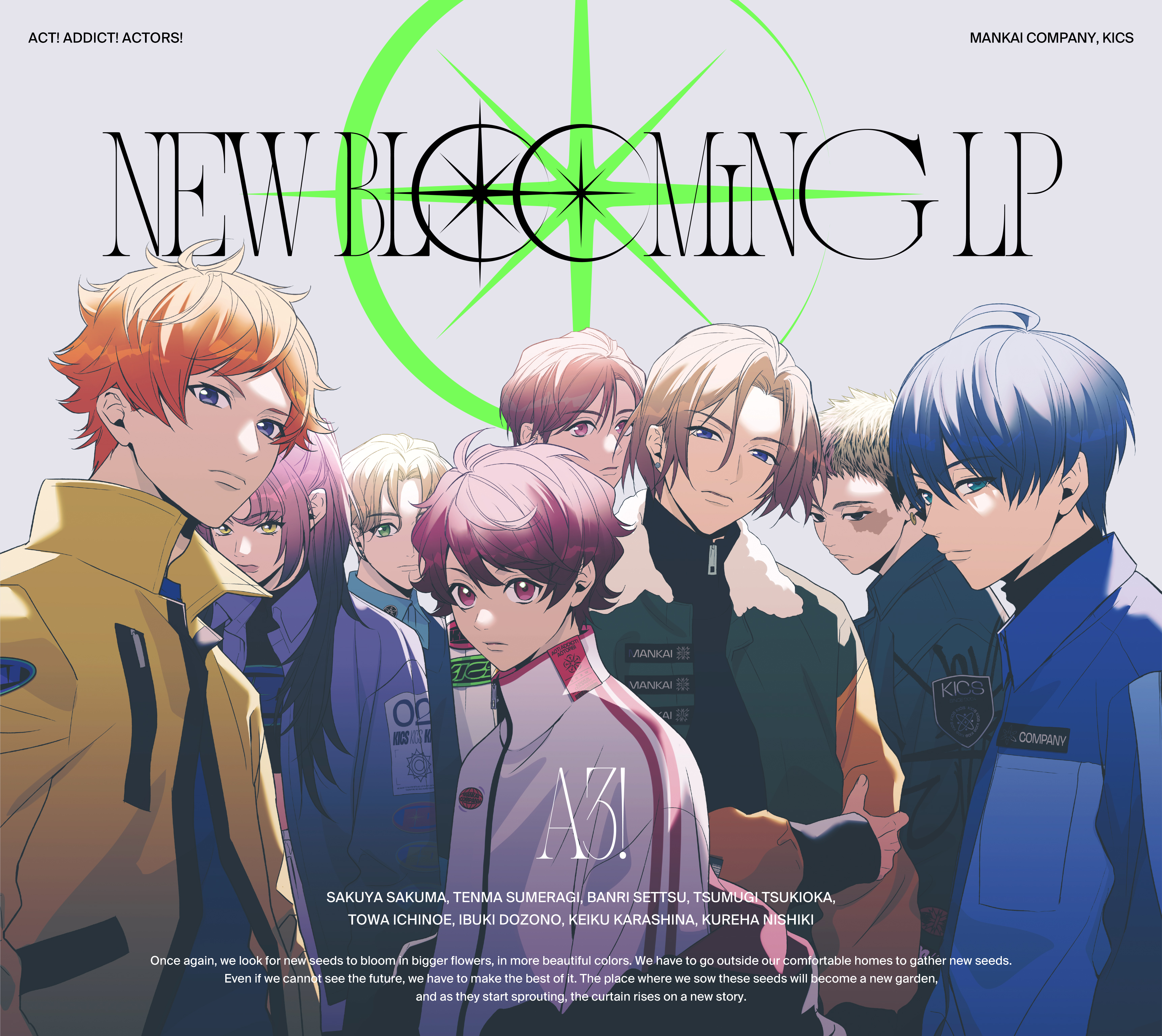 A3! THIRD Blooming FESTIVAL 缶バッジコレクション(春組・夏組