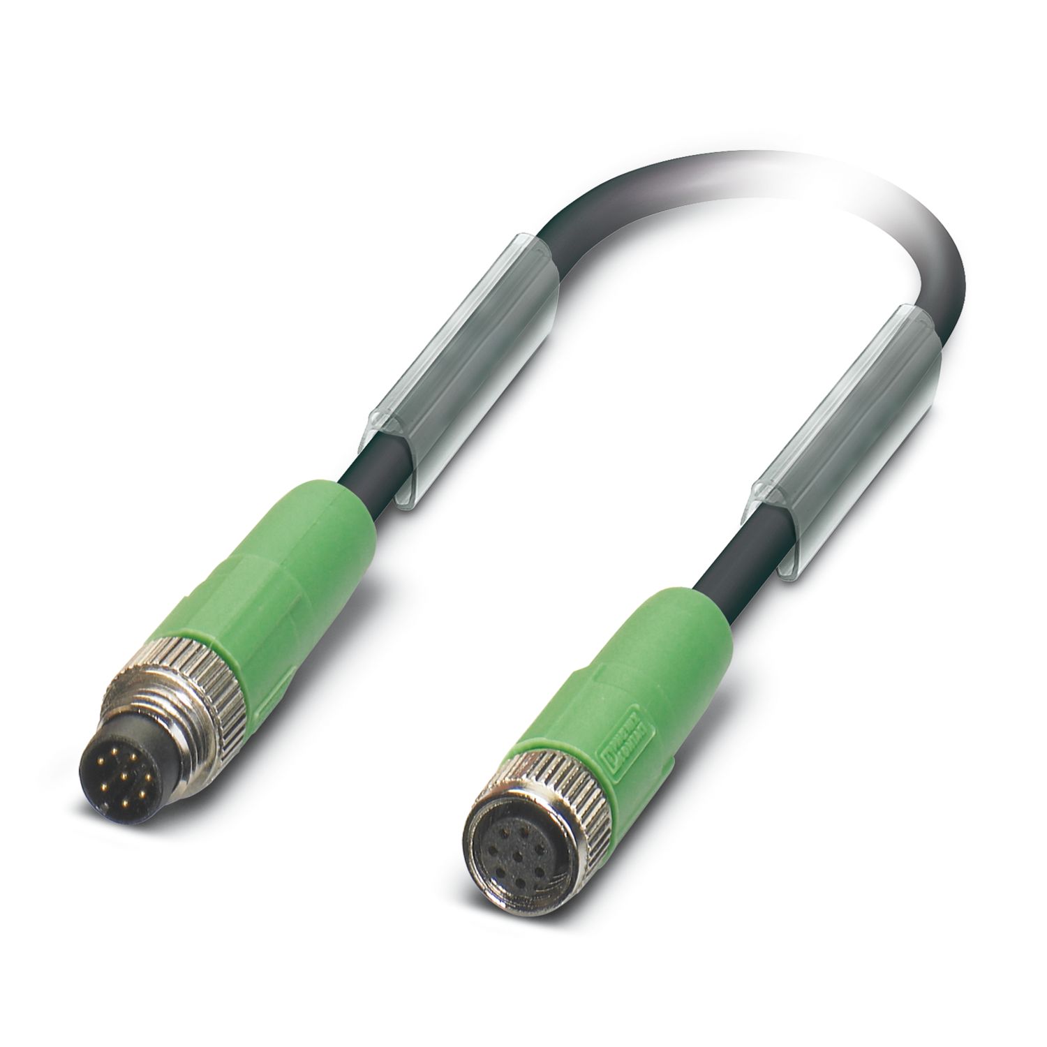 SAC-8P-M 8MS/ 3,0-PUR/M 8FS - センサ/アクチュエータケーブル